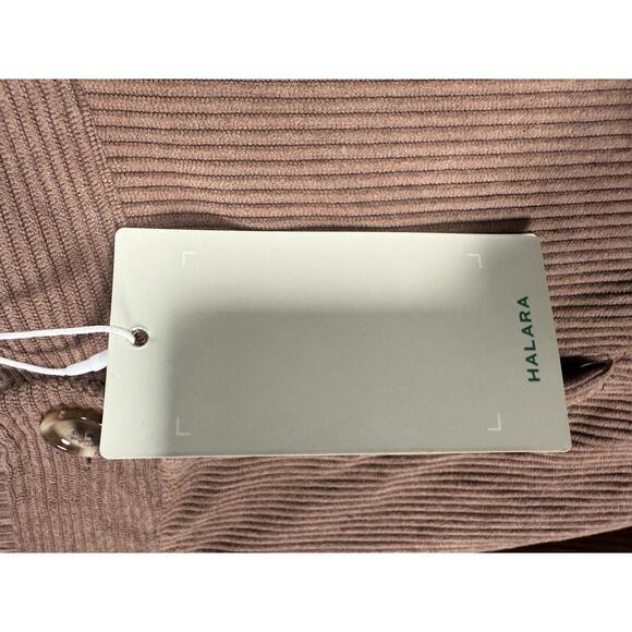 NWT Halara High Waisted Corduroy Casual Pants Cocoa Brown Size Large, Tall - Picture 11 of 12